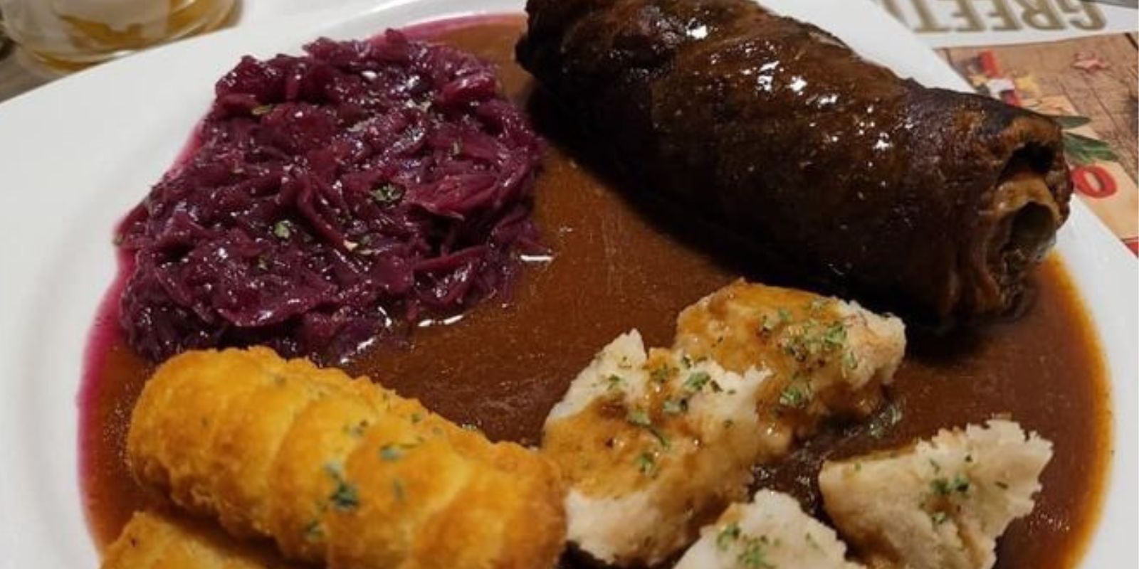 Rinderrouladen Mit Rotkraut Und Semmelkn Del Rezepte Tipps